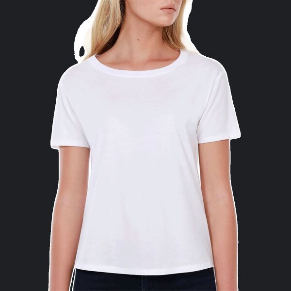 Ladies' Boxy High Low T-Shirt Thumbnail