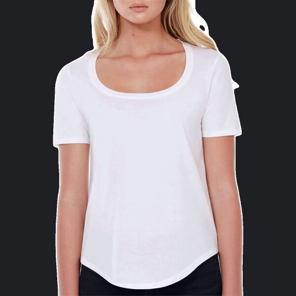 Ladies' U-Neck T-Shirt Thumbnail