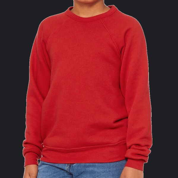 Youth Sponge Fleece Raglan Sweatshirt Thumbnail