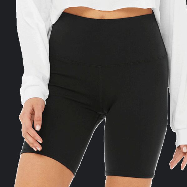 FWD Fashion Ladies' High Waist Biker Short Thumbnail