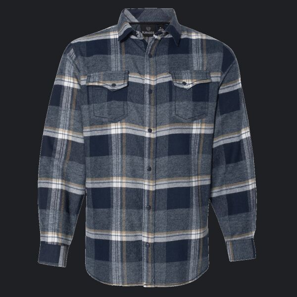 Men's Snap-Front Flannel Shirt Thumbnail