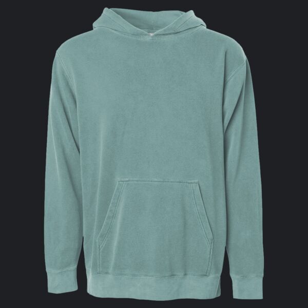 Youth Midweight Pigment-Dyed Hooded Sweatshirt Thumbnail