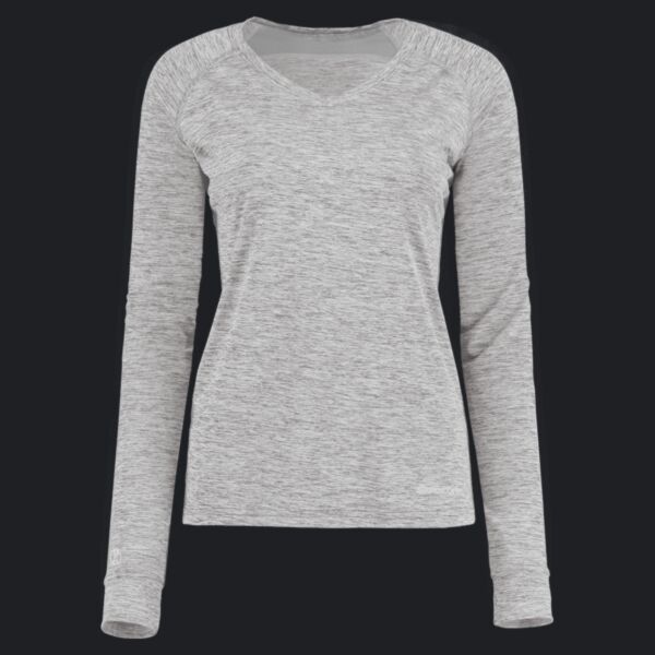 Women's Electrify CoolCore® Long Sleeve V-Neck T-Shirt Thumbnail