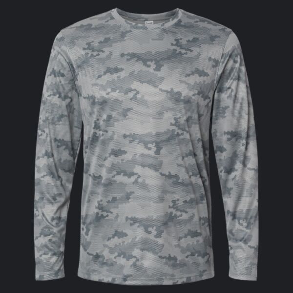 Unisex Pompano Performance Camo Long Sleeve T-Shirt Thumbnail