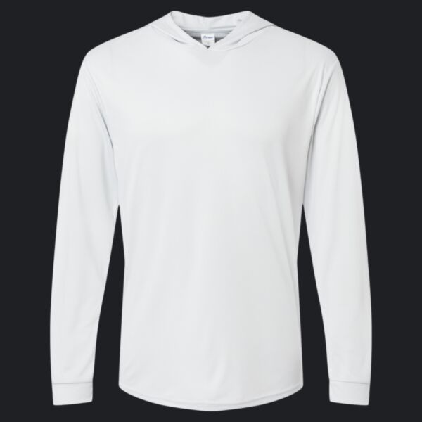 Unisex Bahama Performance Hooded Long Sleeve T-Shirt Thumbnail