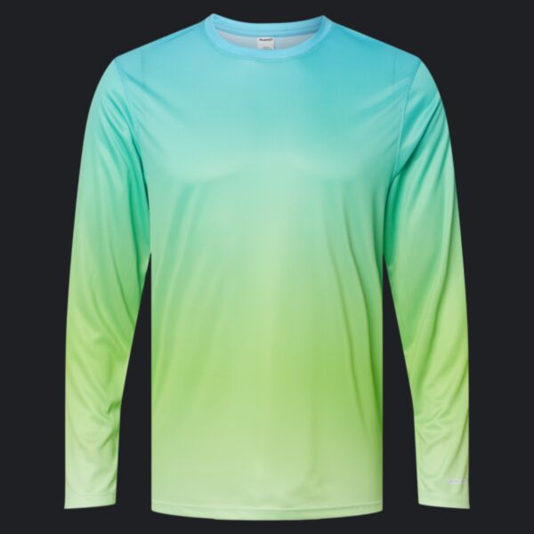 Unisex Barbados Performance Pin Dot Long Sleeve T-Shirt Thumbnail