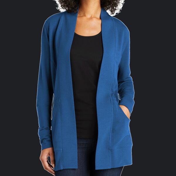 Women's Microterry Cardigan Thumbnail