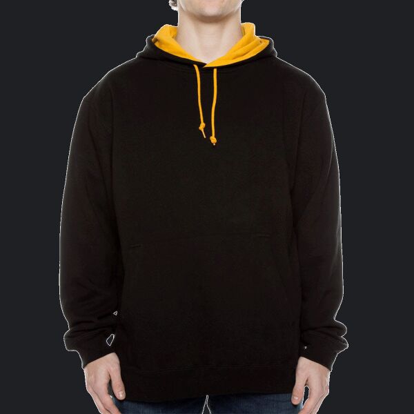 Unisex Contrast Hooded Sweatshirt Thumbnail