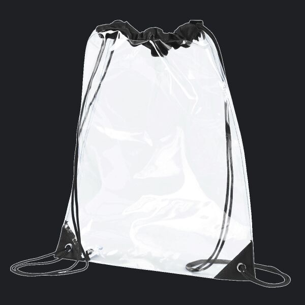 PVC Clear Drawstring Bag Thumbnail