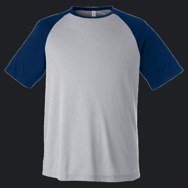 Unisex Zone Colorblock Raglan T-Shirt Thumbnail