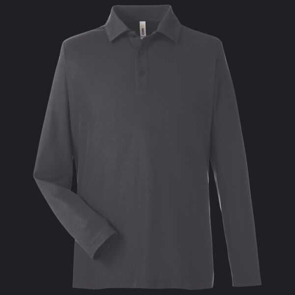 Men's Fusion ChromaSoft™ Long-Sleeve Pique Polo Thumbnail