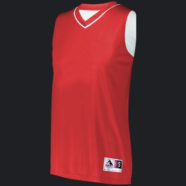 Ladies' Reversible Two-Color Sleeveless Jersey Thumbnail