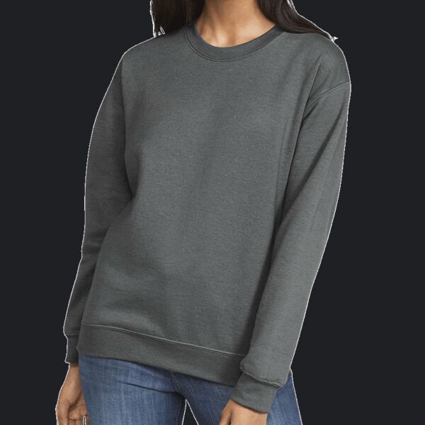 Adult Softstyle® Fleece Crew Sweatshirt Thumbnail
