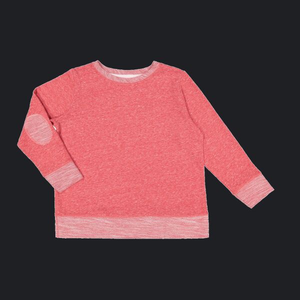 Youth French Terry Long Sleeve Crewneck Sweatshirt Thumbnail