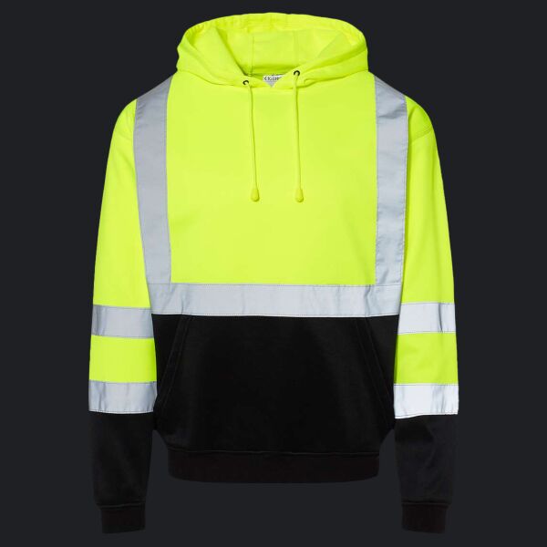 Unisex Hi-Vis Hooded Sweatshirt Thumbnail