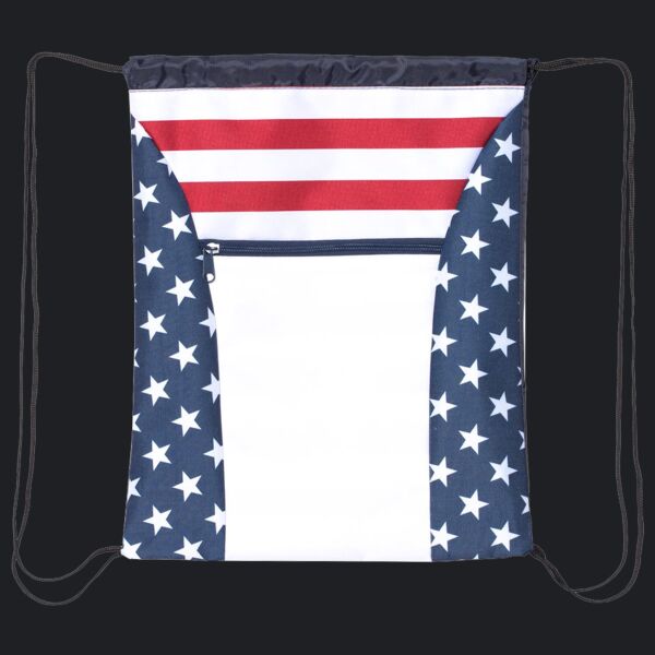 Patriotic Drawstring Bag Thumbnail