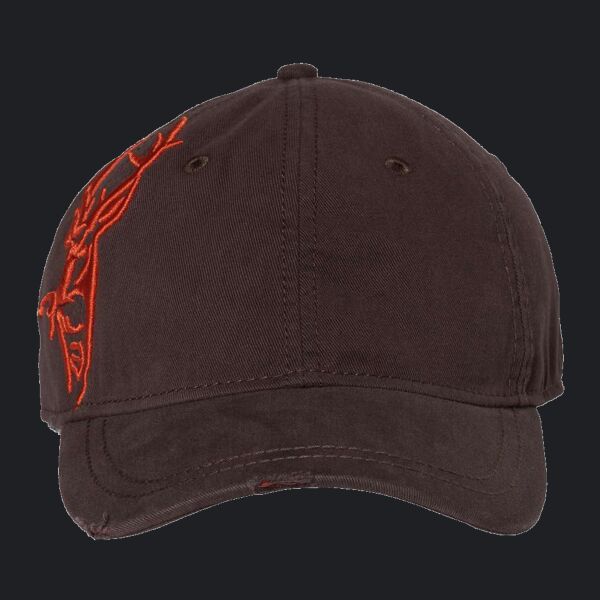 Brushed Cotton Twill Buck 3D Cap Thumbnail