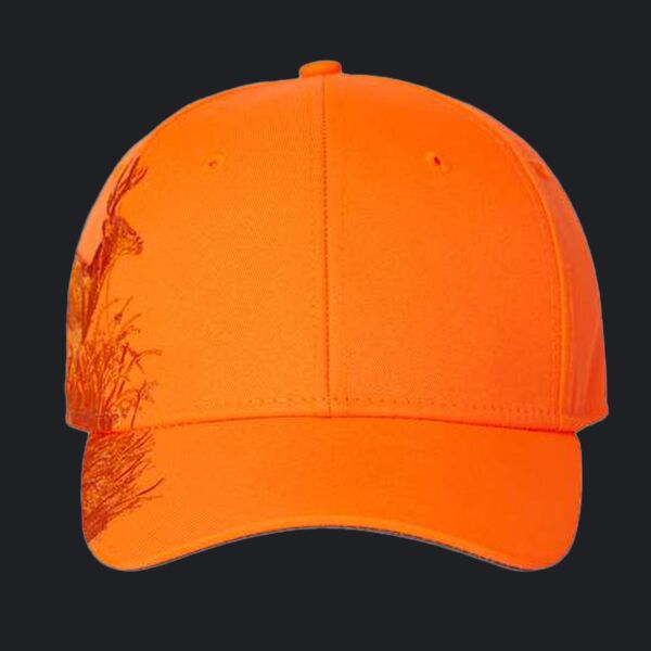 Running Buck Structured Mid-Profile Hat Thumbnail
