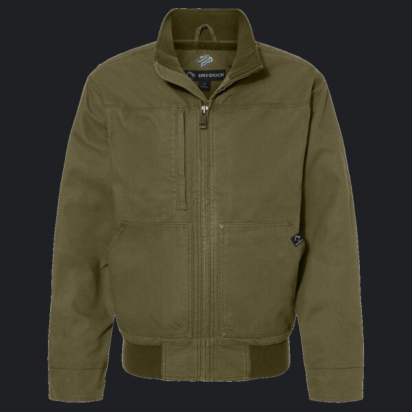 Men's Force Canvas Bomber Jacket Thumbnail