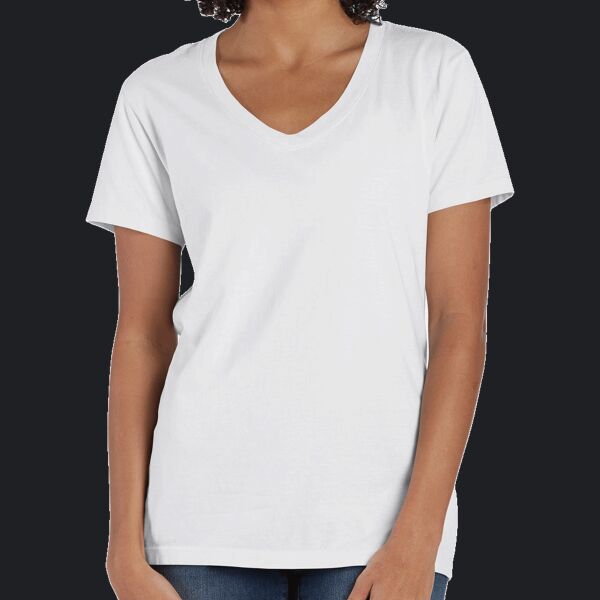 Ladies' V-Neck T-Shirt Thumbnail
