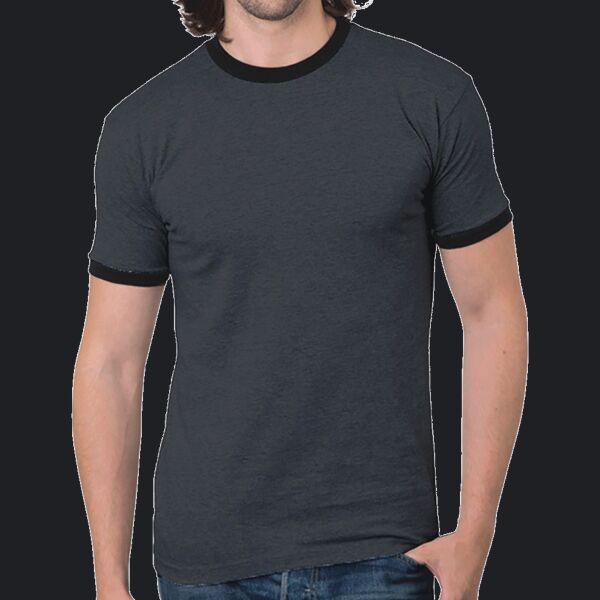 Unisex USA Made Ringer T-Shirt Thumbnail