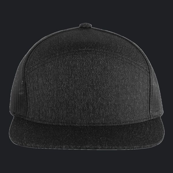 Heathered Arch Trucker Snapback Cap Thumbnail