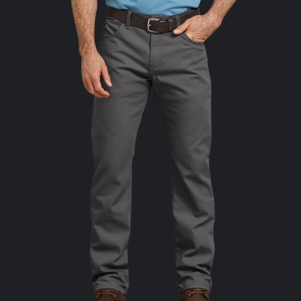 Men's FLEX Regular Fit Straight Leg Tough Max™ Duck 5-Pocket Pant Thumbnail