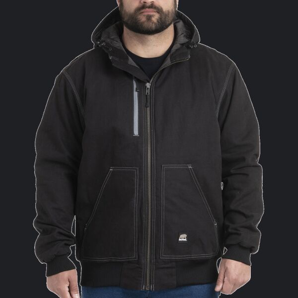 Men's Modern Hooded Jacket Thumbnail