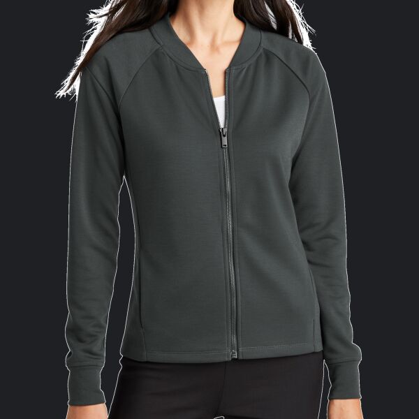 Women's Double Knit Bomber Thumbnail