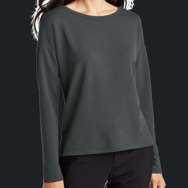 Women's Stretch Drop Shoulder Pullover Thumbnail