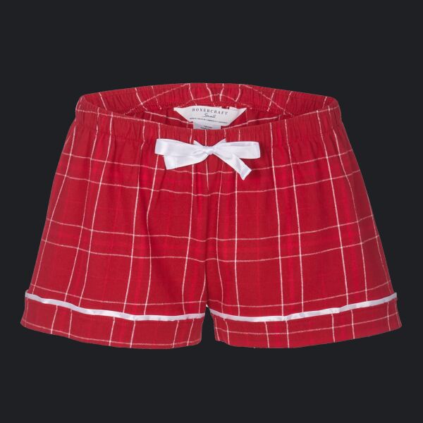 Women's Flannel Shorts Thumbnail