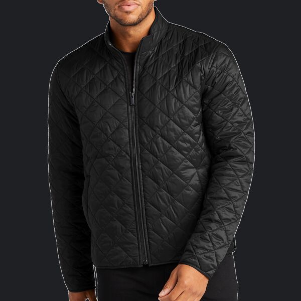 Quilted Full Zip Jacket Thumbnail