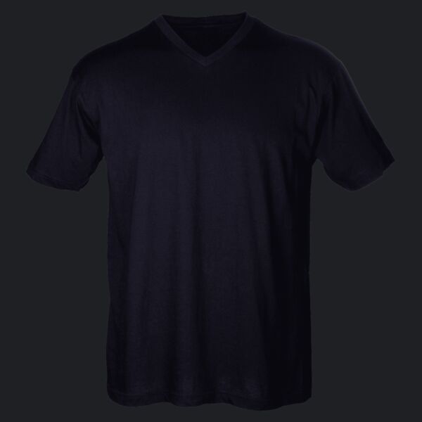 Men's Fine Jersey V-Neck T-Shirt Thumbnail