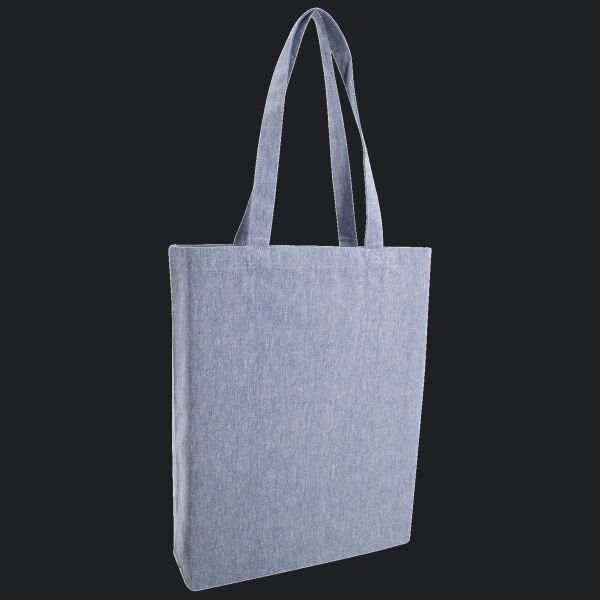 Midweight Recycled Cotton Gusseted Tote Thumbnail