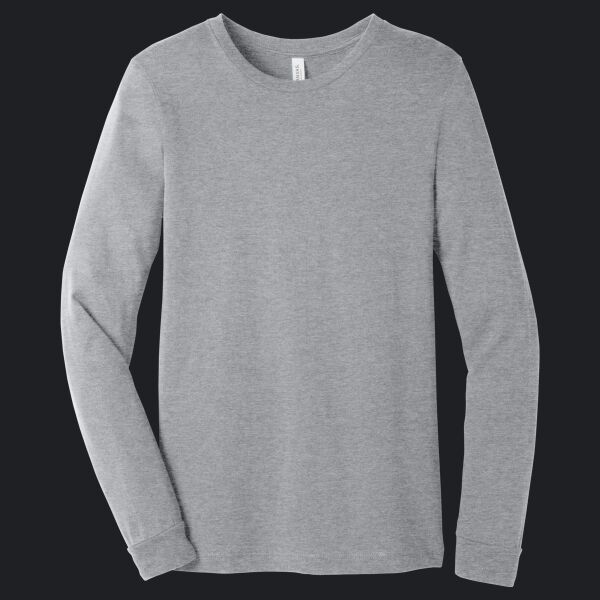 Unisex Heather CVC Long Sleeve Tee Thumbnail