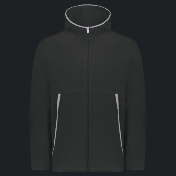 Unisex Eco Revive™ Polar Fleece Hooded Full-Zip Jacket Thumbnail