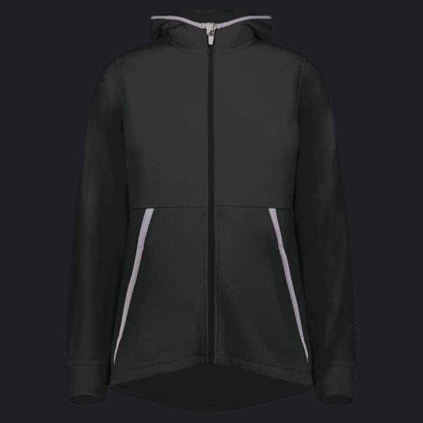 Women's Eco Revive™ Polar Fleece Hooded Full-Zip Jacket Thumbnail