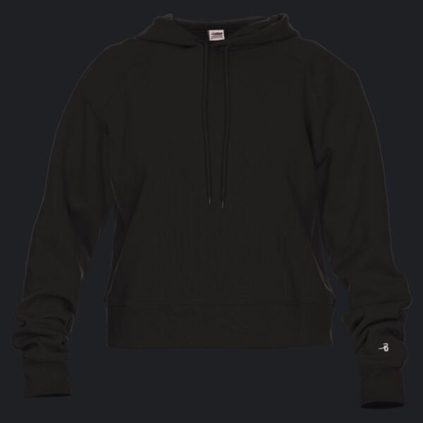 Women's Crop Hooded Sweatshirt Thumbnail