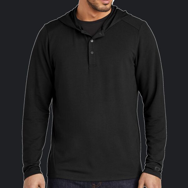 Luuma Flex Hooded Henley Thumbnail