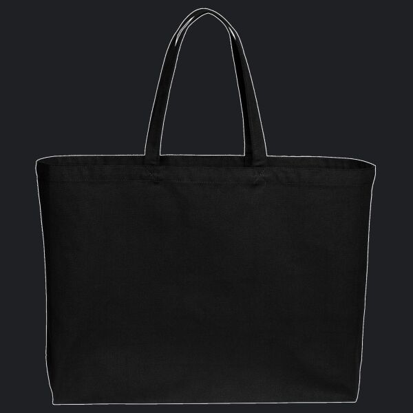 Cotton Canvas Jumbo Tote Thumbnail