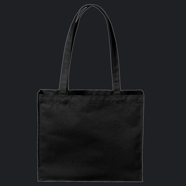 Cotton Canvas Shopper Tote Thumbnail