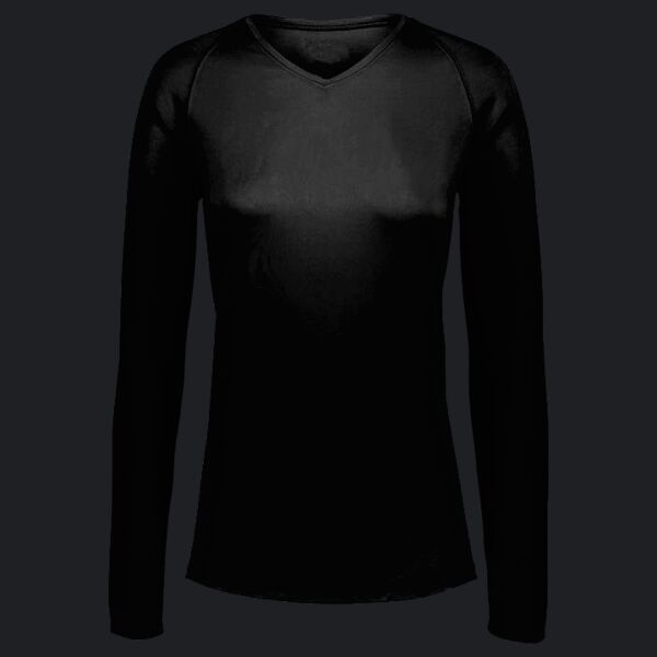 Ladies Attain Wicking Long Sleeve Tee Thumbnail