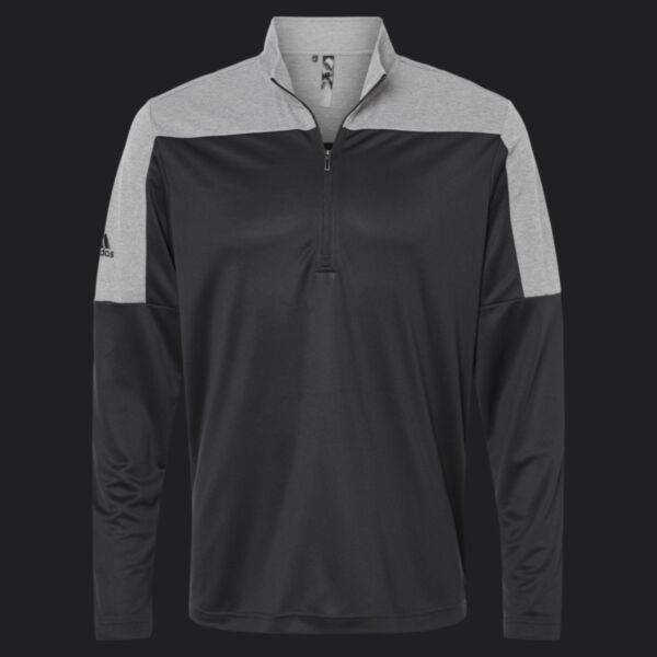 Men's Ultimate365 Lightweight Colorblocked Quarter-Zip Pullover Thumbnail