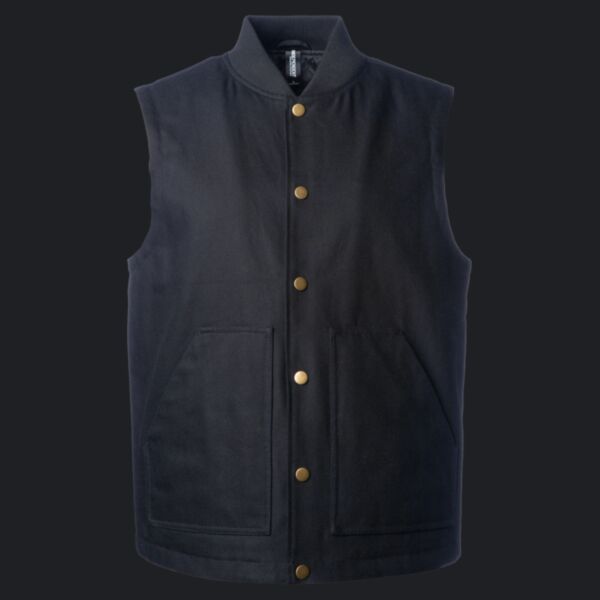 Men's Insulated Canvas Workwear Vest Thumbnail