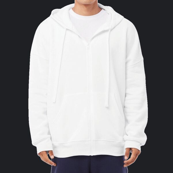 Unisex Sponge Fleece DTM Full-Zip Hooded Sweatshirt Thumbnail