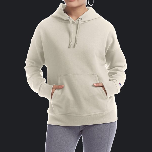 Ladies' PowerBlend Relaxed Hooded Sweatshirt Thumbnail