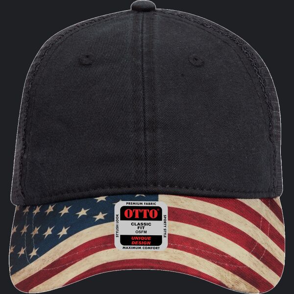 OTTO CAP 6 Panel Low Profile Mesh Back Trucker Dad Hat Thumbnail