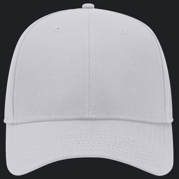 OTTO CAP 6 Panel Mid Profile Baseball Cap Thumbnail