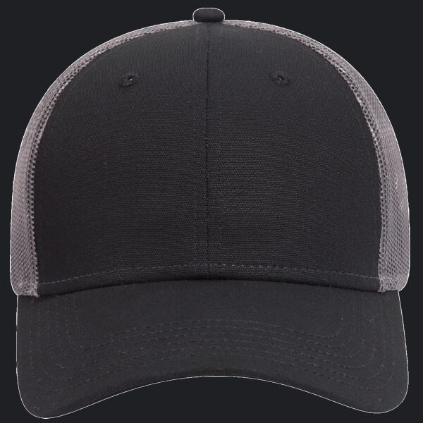 OTTO CAP 6 Panel Low Profile Mesh Back Trucker Hat Thumbnail