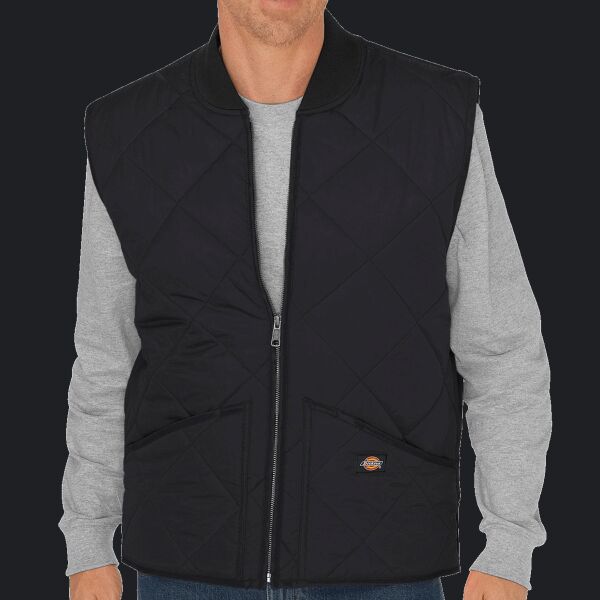 Unisex Diamond Quilted Nylon Vest Thumbnail